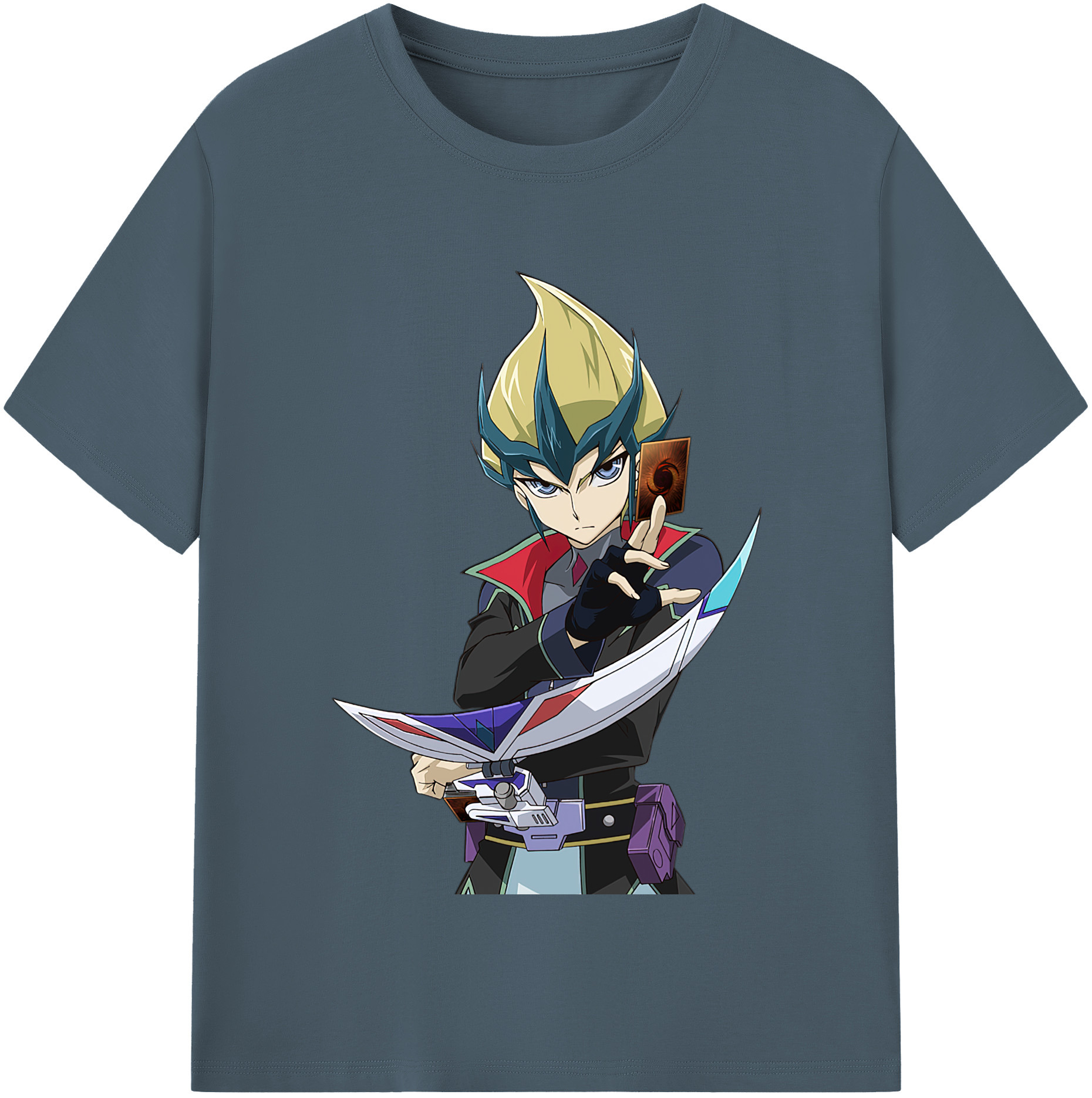 （画像用） 遊☆戯☆王 Yu-Gi-Oh! 綿100％半袖Tシャツ（フロントプリント）